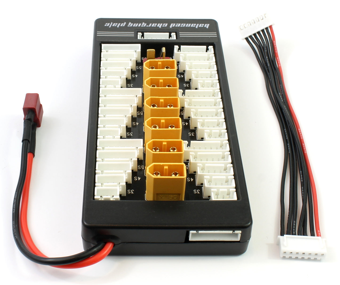 Parallel Balance Charge Board Deans T Plug to XT60 LiPo LiFe Lion 80A Battery Paraboard image 3