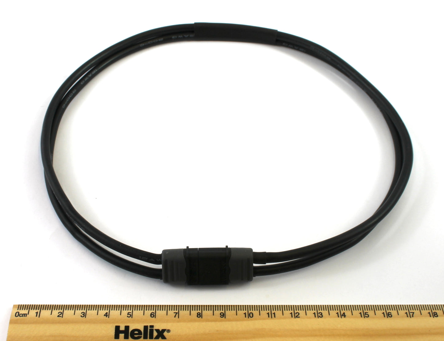 Black XT60 12AWG 500mm Extension Cable image 3