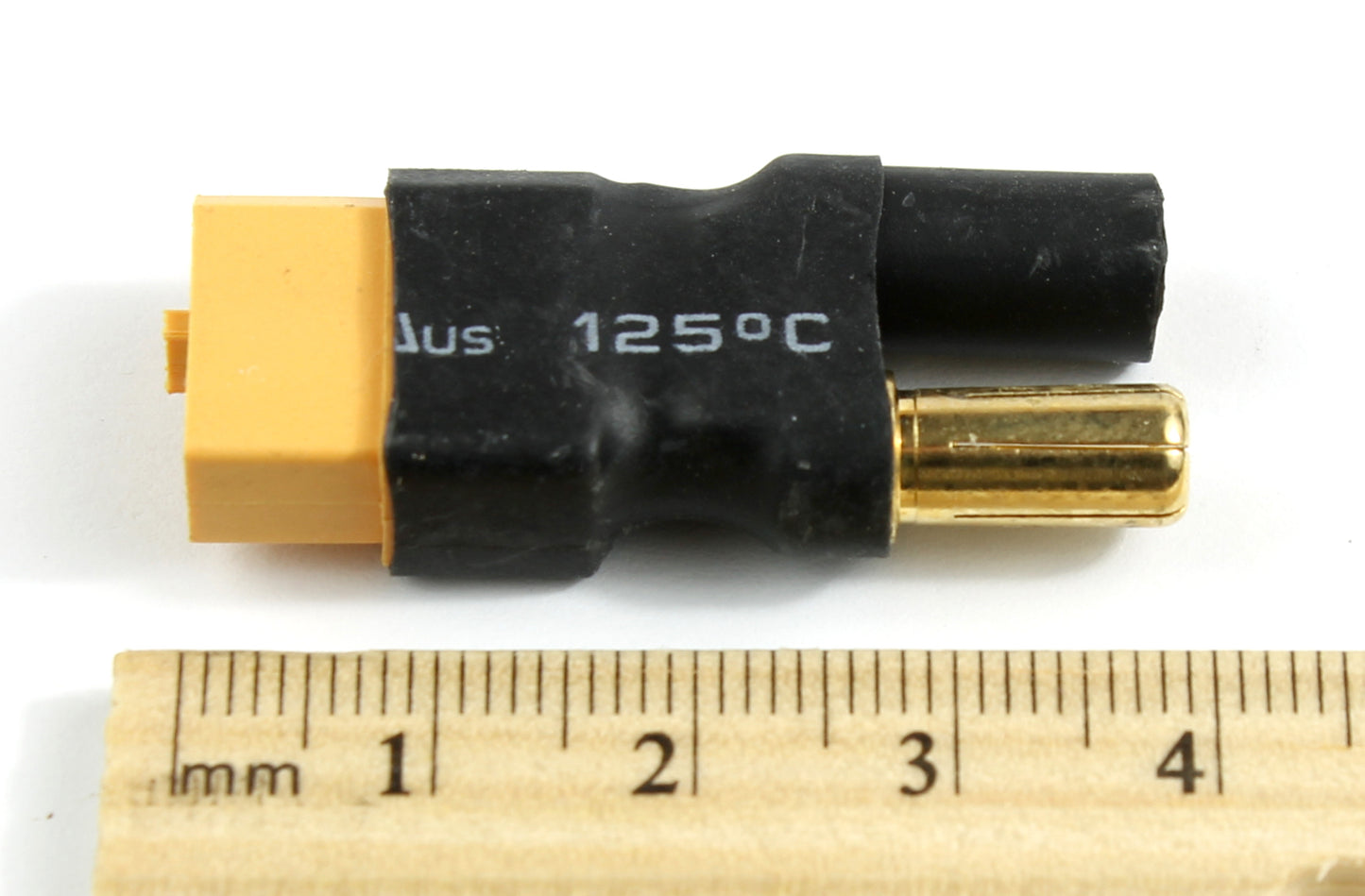 XT60 Female To 5.5mm Banana Connectors (Positive To Male) Adapter Block image 4