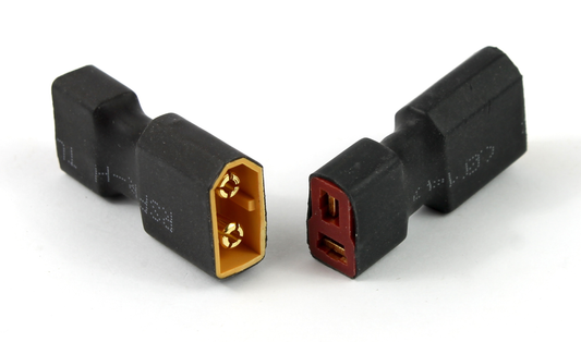 XT60 Male To Deans T Plug Female Adapter Block image 1