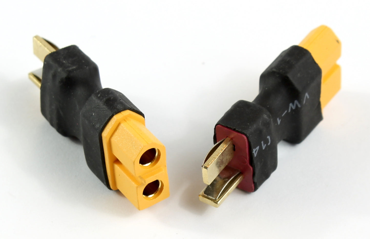 XT60 Female Deans T Plug Male Adapter Block image 1