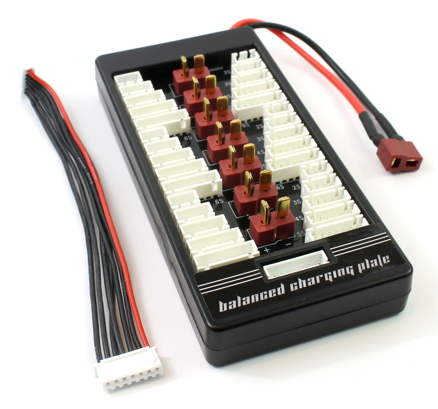 Parallel Balance Charge Board Deans T Plug LiPo LiFe Lion 80A Battery Paraboard image 1