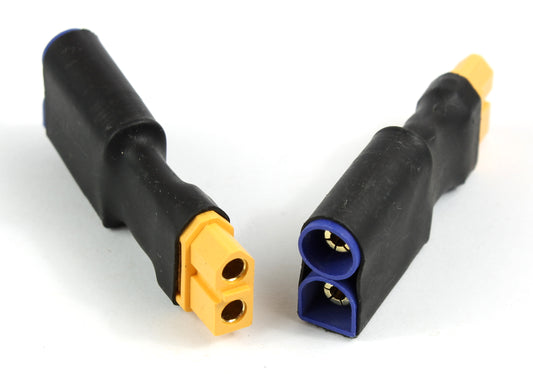 EC5 Male XT60 Female Adapter Block image 1