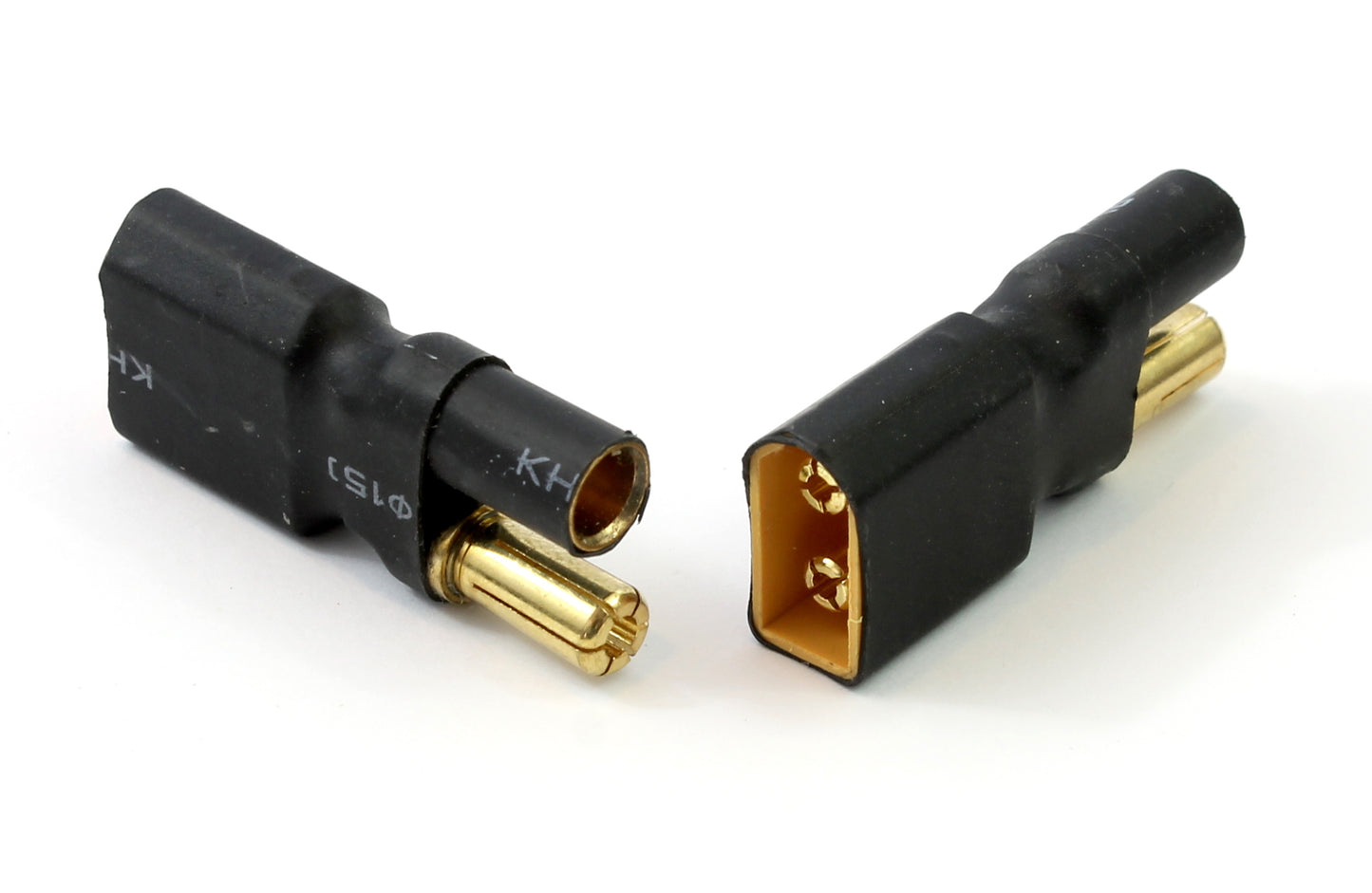 XT60 Male 5.5mm (Positive To Male) Adapter Block image 1