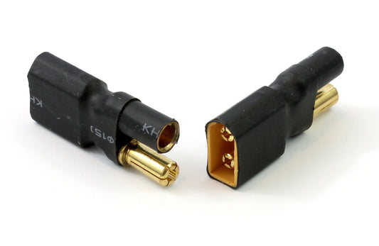 XT60 Male 5.5mm (Positive To Male) Adapter Block image 1