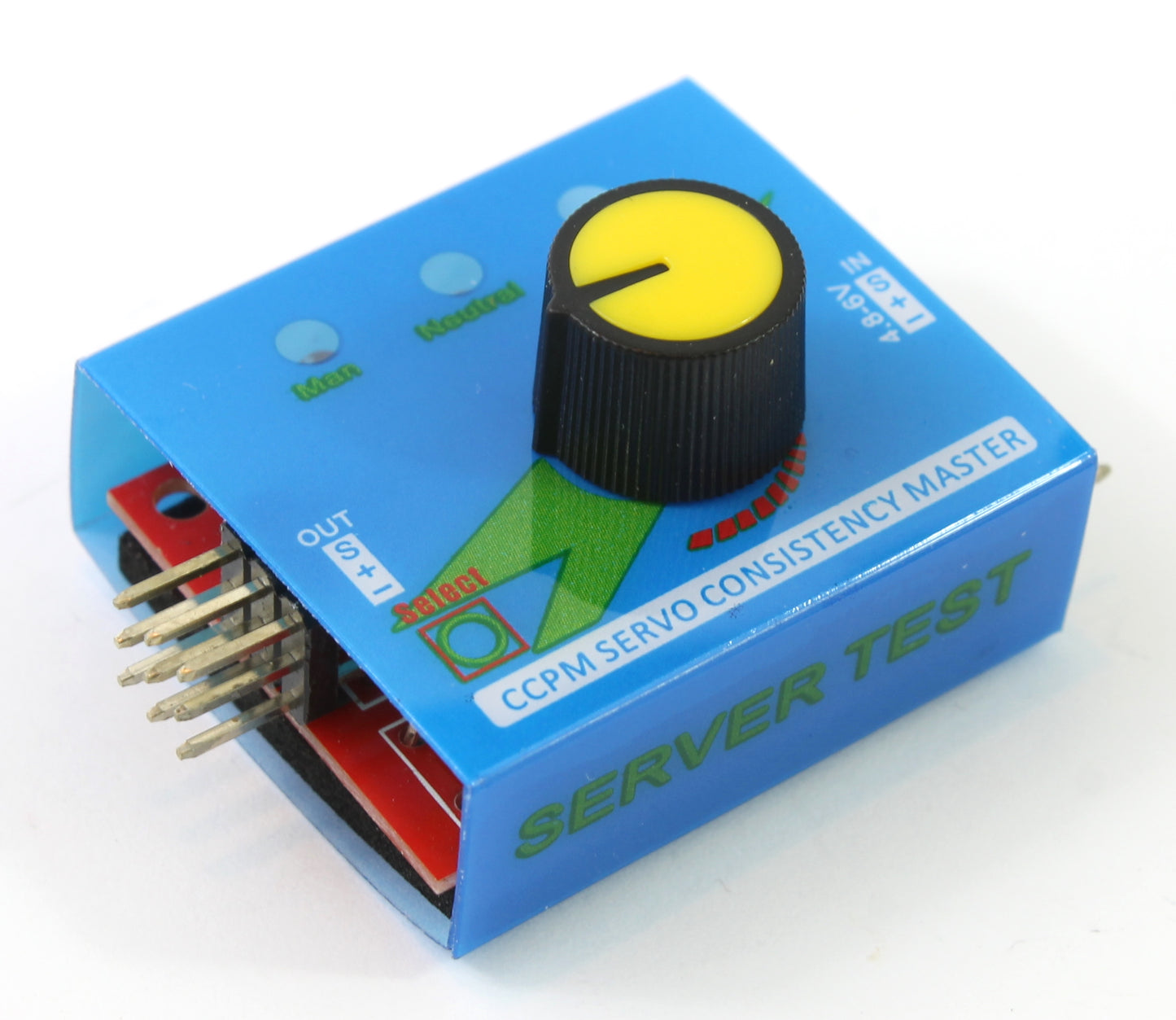 Multi Servo Tester / Checker 3CH ECS Consistency Speed Controller Power Channel CCPM Meter image 1