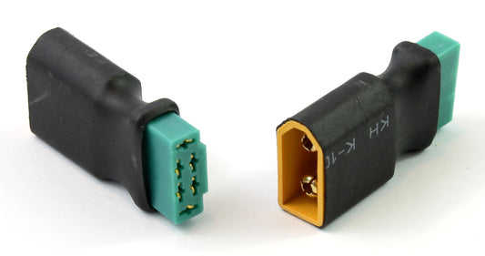 XT60 Male MPX Female Adapter Block image 1