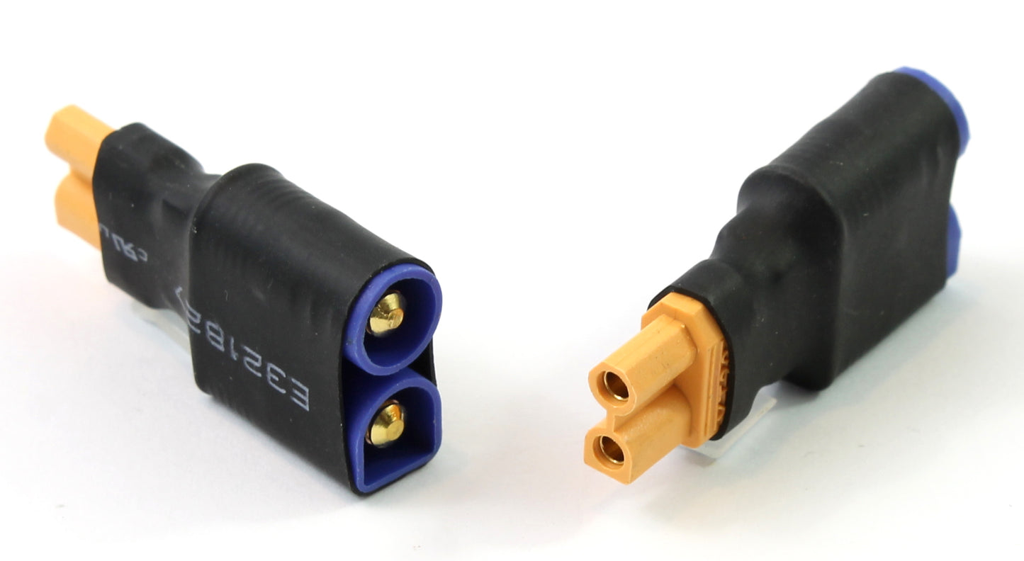 XT30 Female EC3 Male Adapter Block image 1