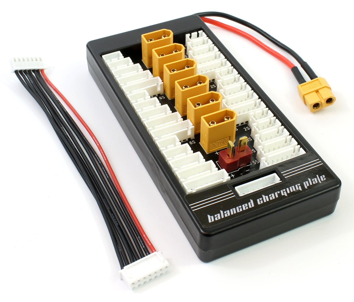 Parallel Balance Charge Board XT60 Deans T Plug LiPo LiFe Lion 80A Battery Paraboard image 1