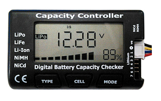 Cellmeter 7 Battery Meter / Capacity / Voltage Checker / Tester For LiPo LiFe Li-ion NiMH Batteries image 1