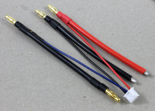 Bare Tinned Balance Charge Adaptor Cable With Sadle Loop image 1