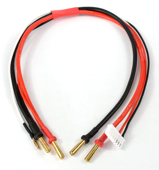 2S / 2Cell 6S JST-XH Balance Port To 2mm 4mm To 4mm 380mm Balance Charge Adaptor Cable image 1