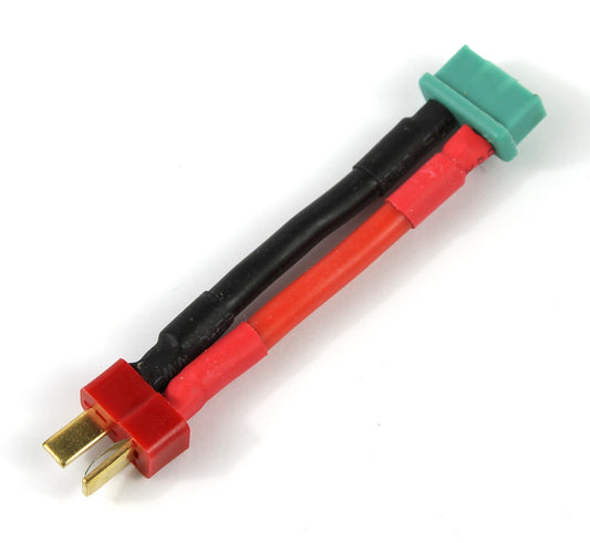 Deans T Plug Male To M6 MPX Female 12AWG 30mm Adaptor Cable image 1