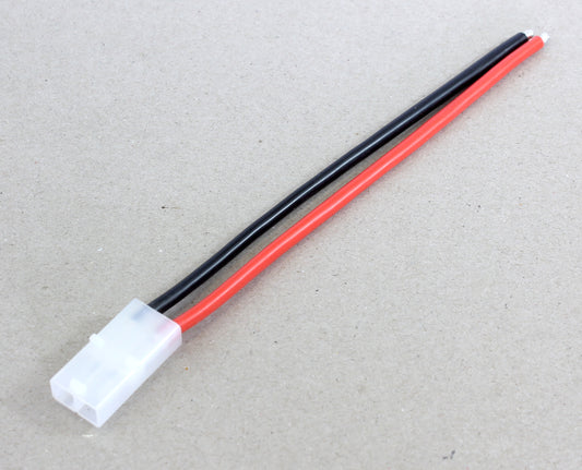 Male Tamiya Pigtail 14AWG 100mm Adaptor Cable image 1