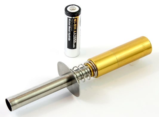 Gold Glow Plug Nitro Starter 7/8mm Hex Ignitor & NiMH AA Battery image 1