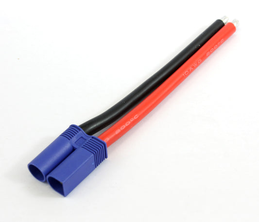 EC5 (5mm Banana) Male Pigtail 10AWG 100mm Adaptor Cable image 1