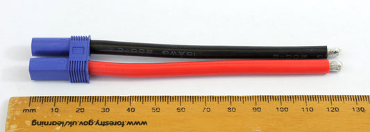 EC5 (5mm Banana) Female Pigtail 10AWG 100mm Adaptor Cable image 1