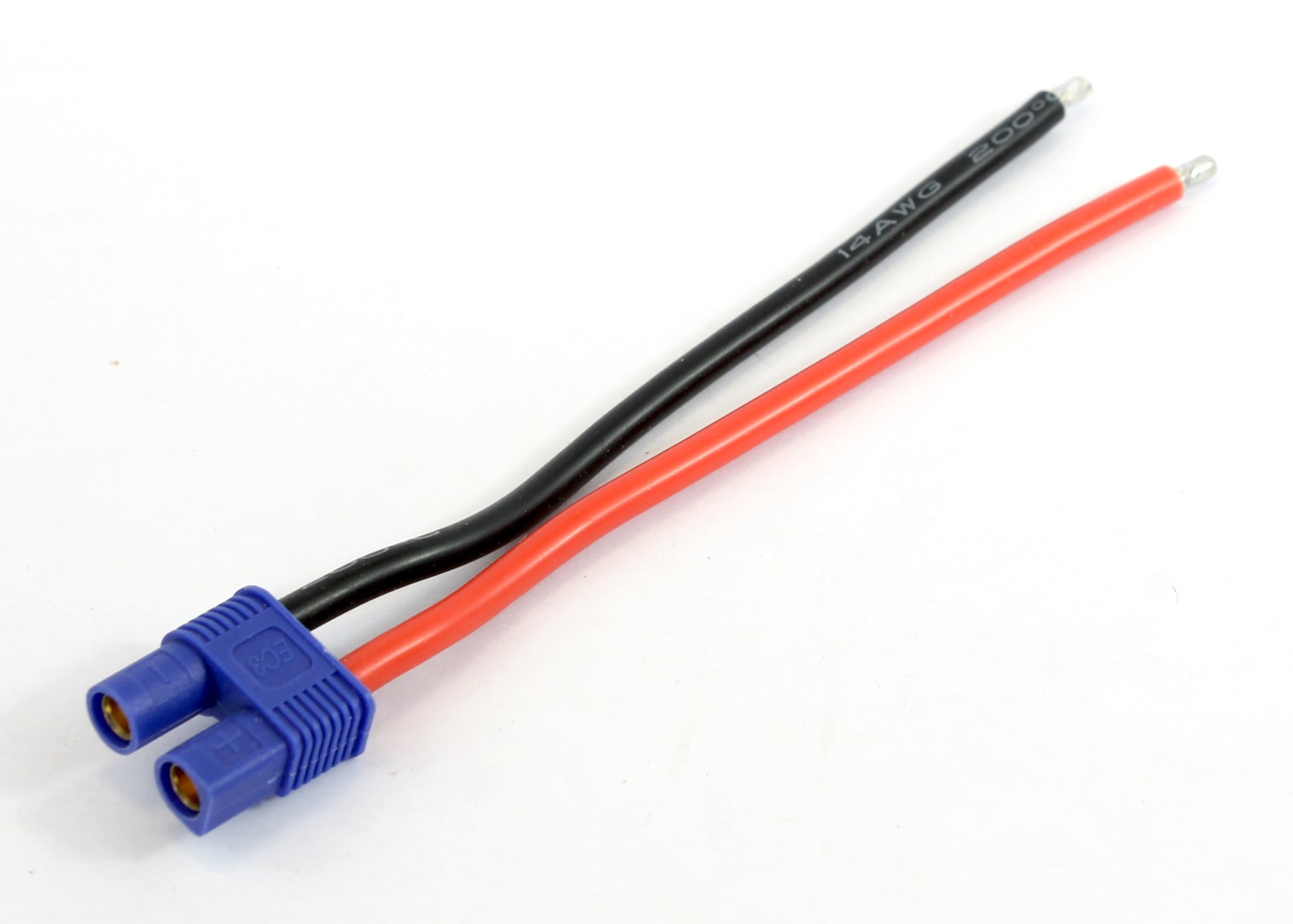 Female EC3 (3.5 Banana Connector) Pigtail 14AWG 100mm Adaptor Cable image 1