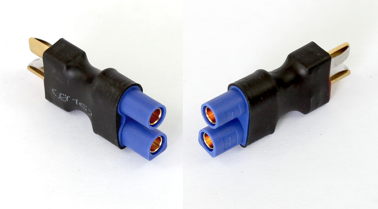 Deans Male EC3 Female Adapter Block image 1