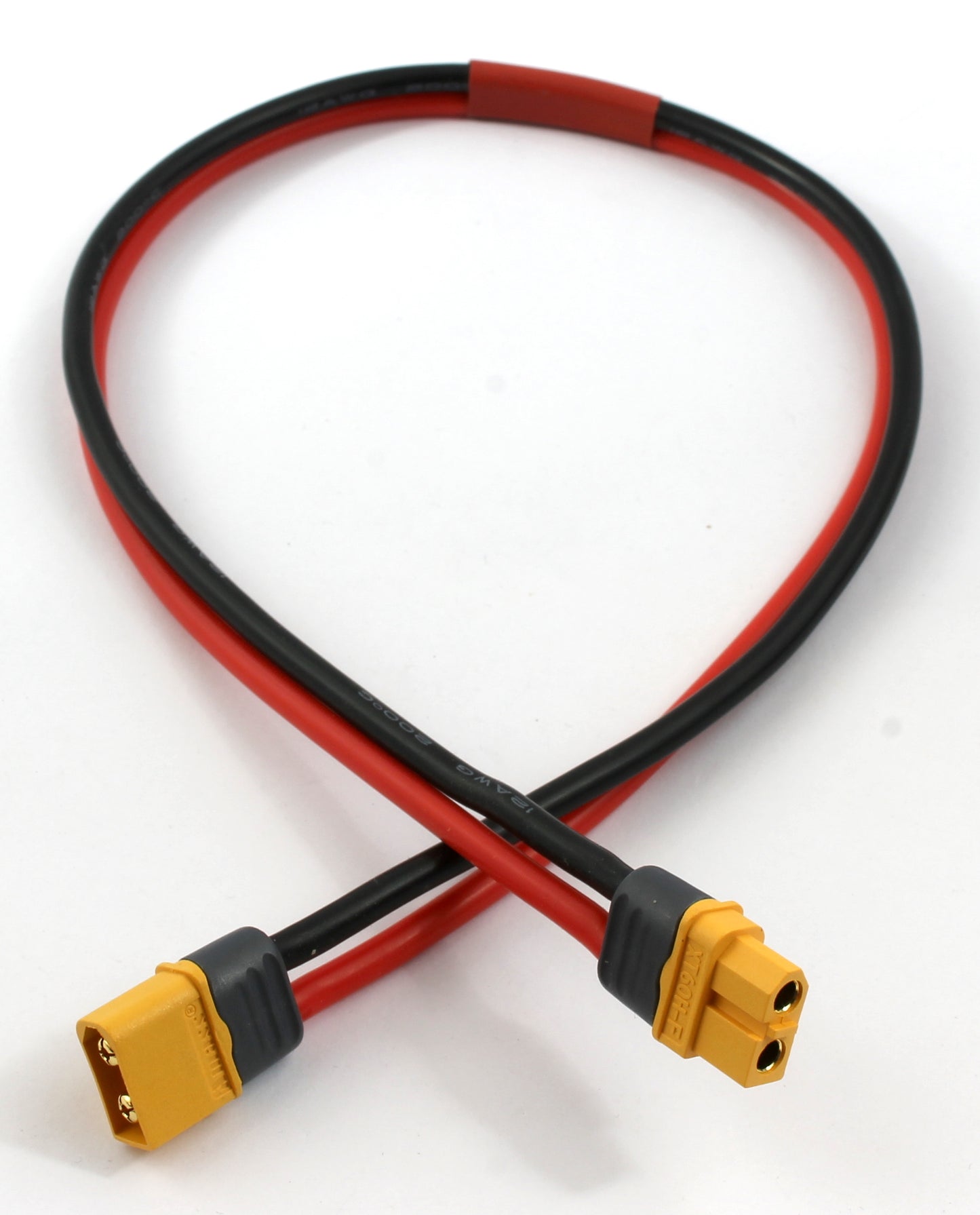 XT60 12AWG 500mm Extension Cable image 1