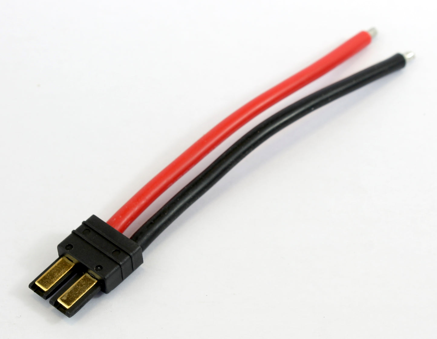 Male TRX (Traxxas Compatible) Pigtail 12AWG 100mm Adaptor Cable image 1