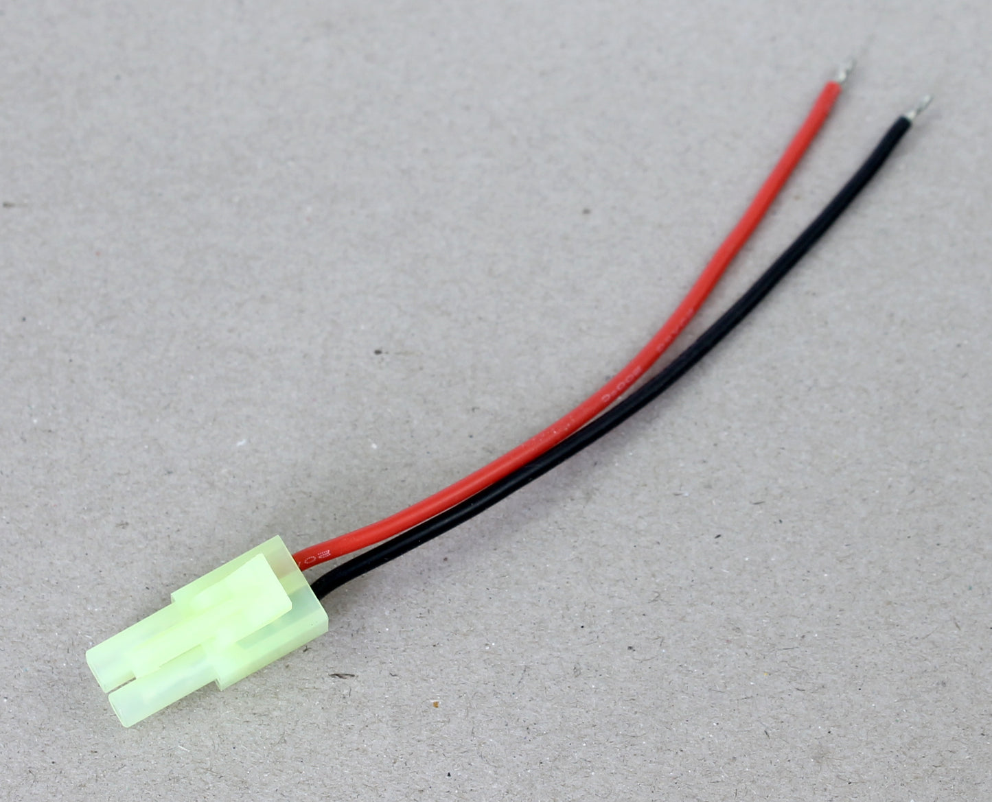 Mini Tamiya Male Pigtail 20AWG 100mm Adaptor Cable image 1