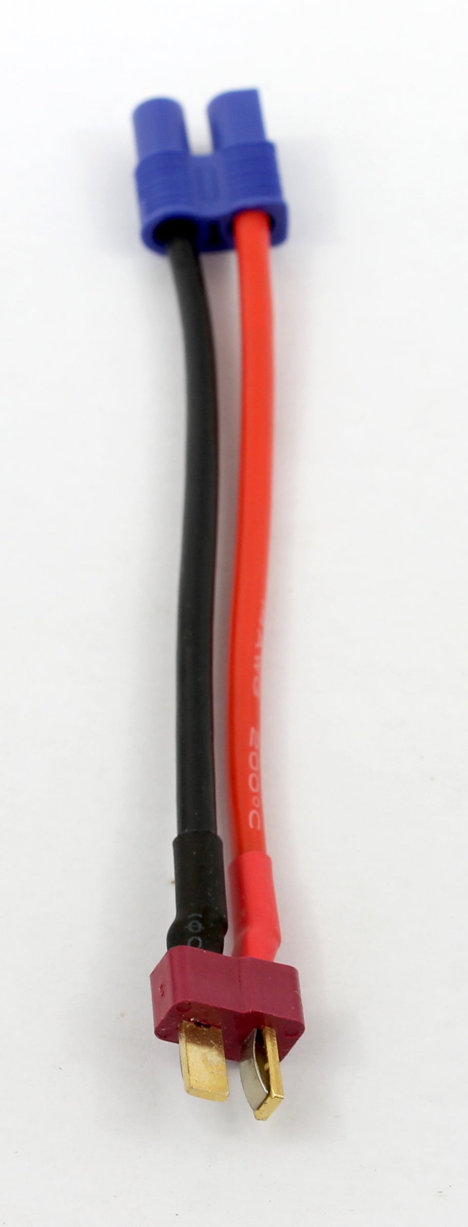Deans T Plug Male To EC3 Female 14AWG 100mm Adaptor Cable image 2