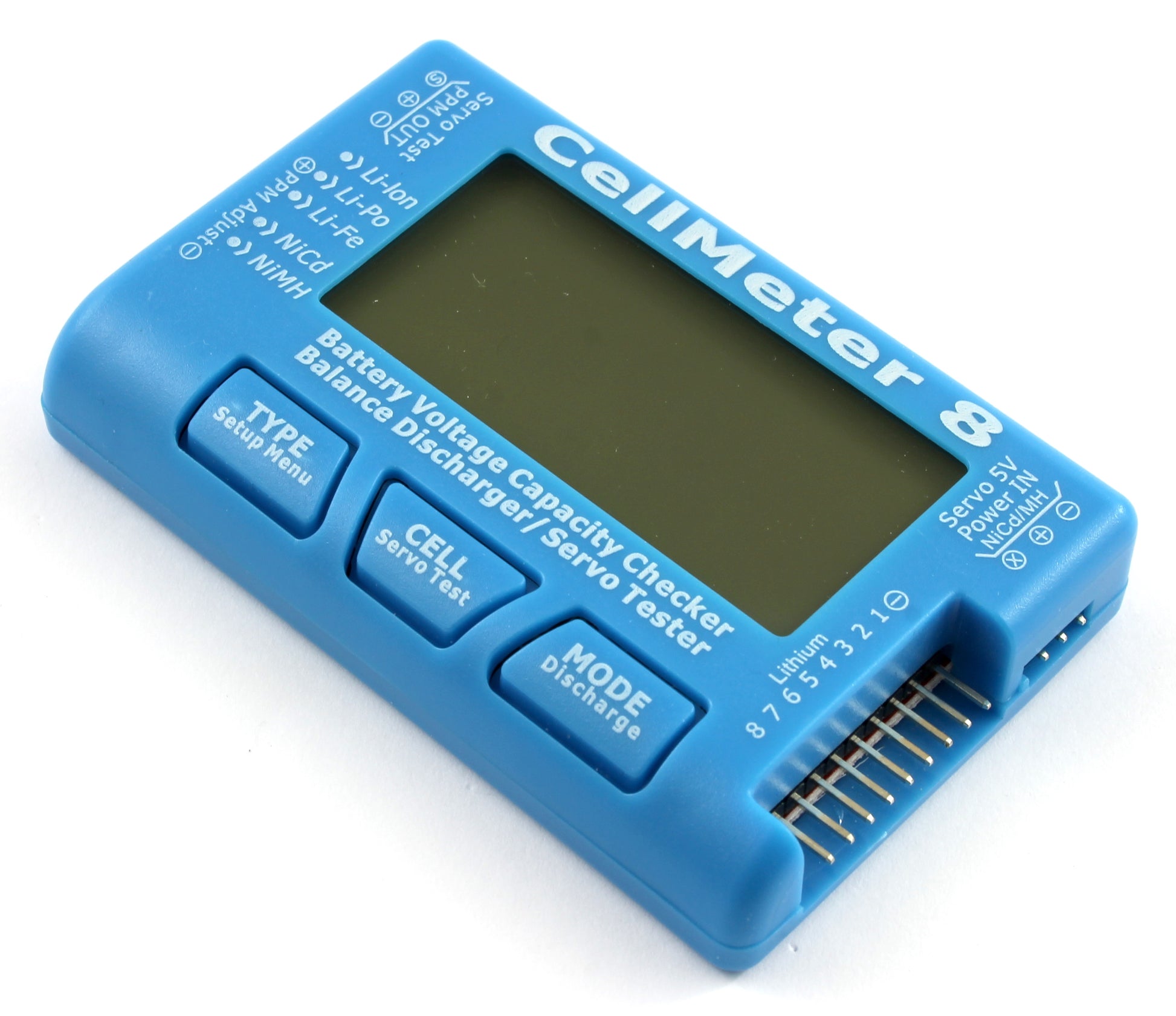 Cellmeter 8 Battery Meter / Capacity / Voltage Checker / Tester For LiPo LiFe Li-ion NiMH NiCd Batteries image 2