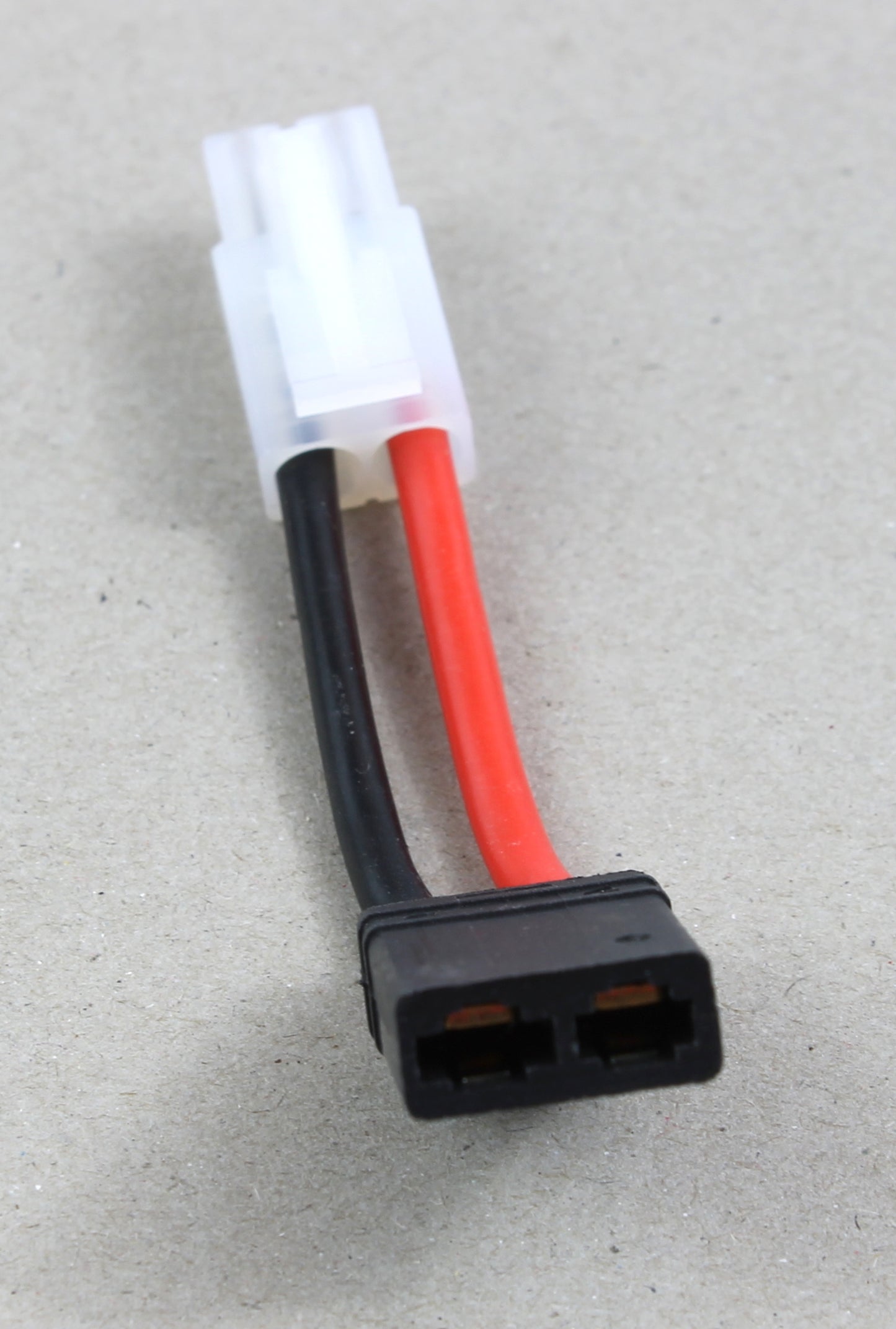 TRX (Traxxas Compatible) Female To Tamiya Male 14AWG 40mm Short Adaptor Cable image 2