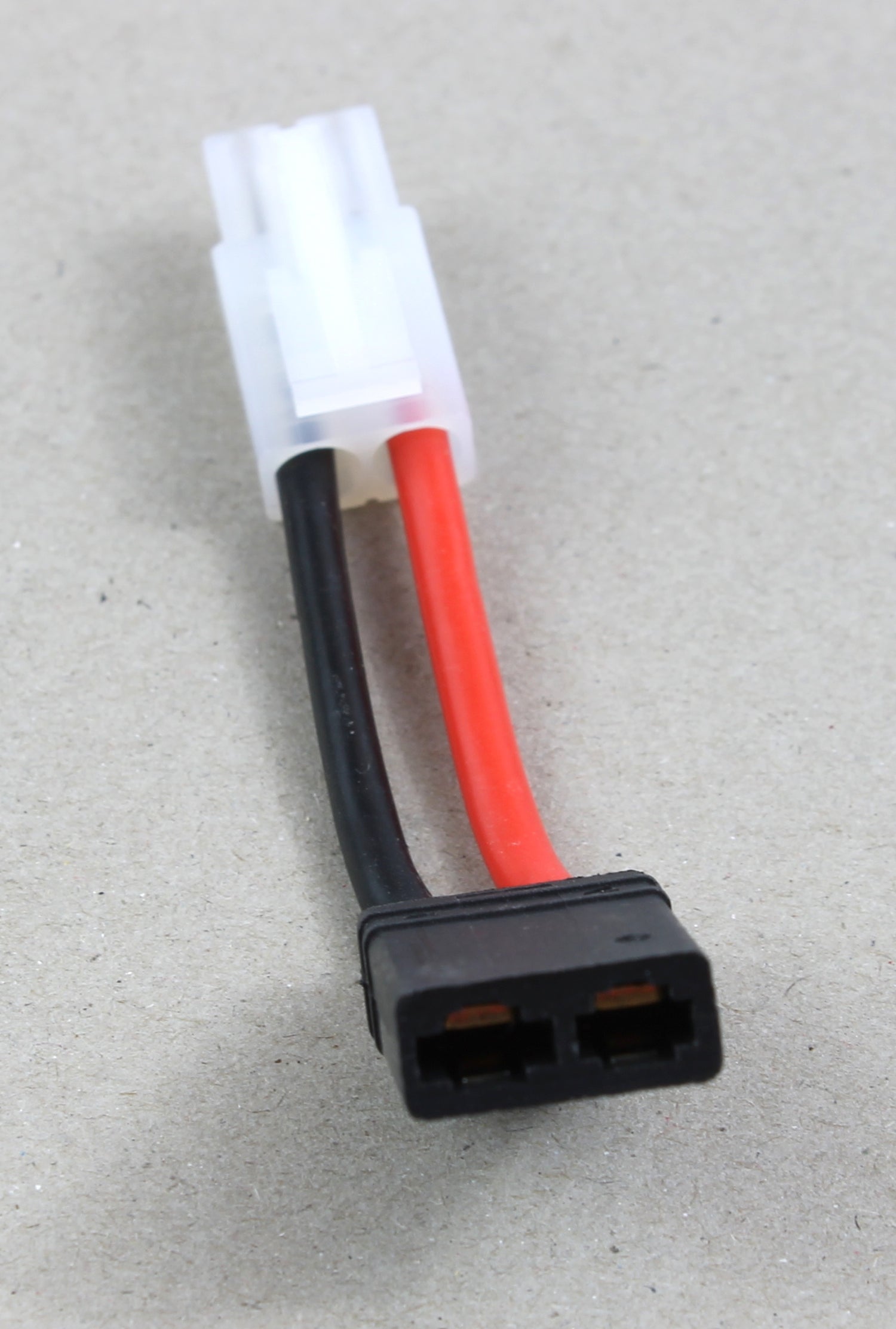 TRX (Traxxas Compatible) Female To Tamiya Male 14AWG 40mm Short Adaptor Cable image 2