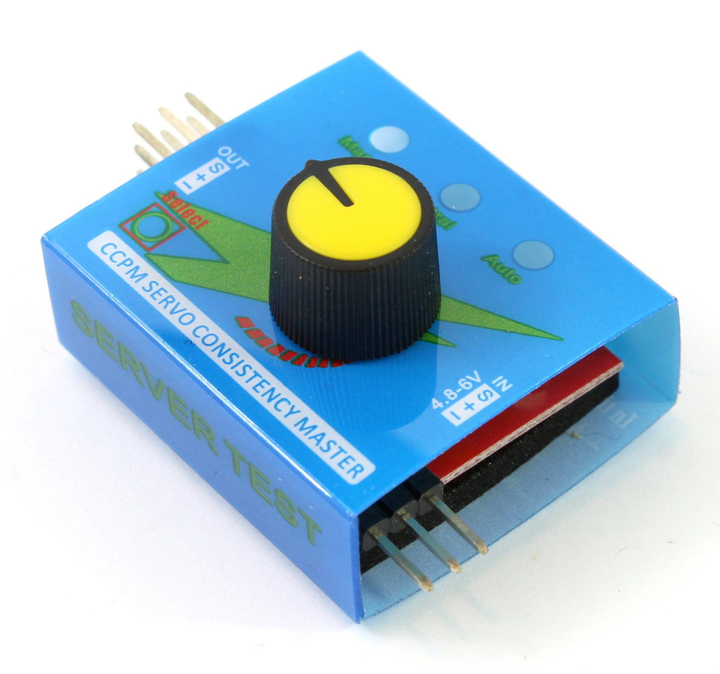 Multi Servo Tester / Checker 3CH ECS Consistency Speed Controller Power Channel CCPM Meter image 2