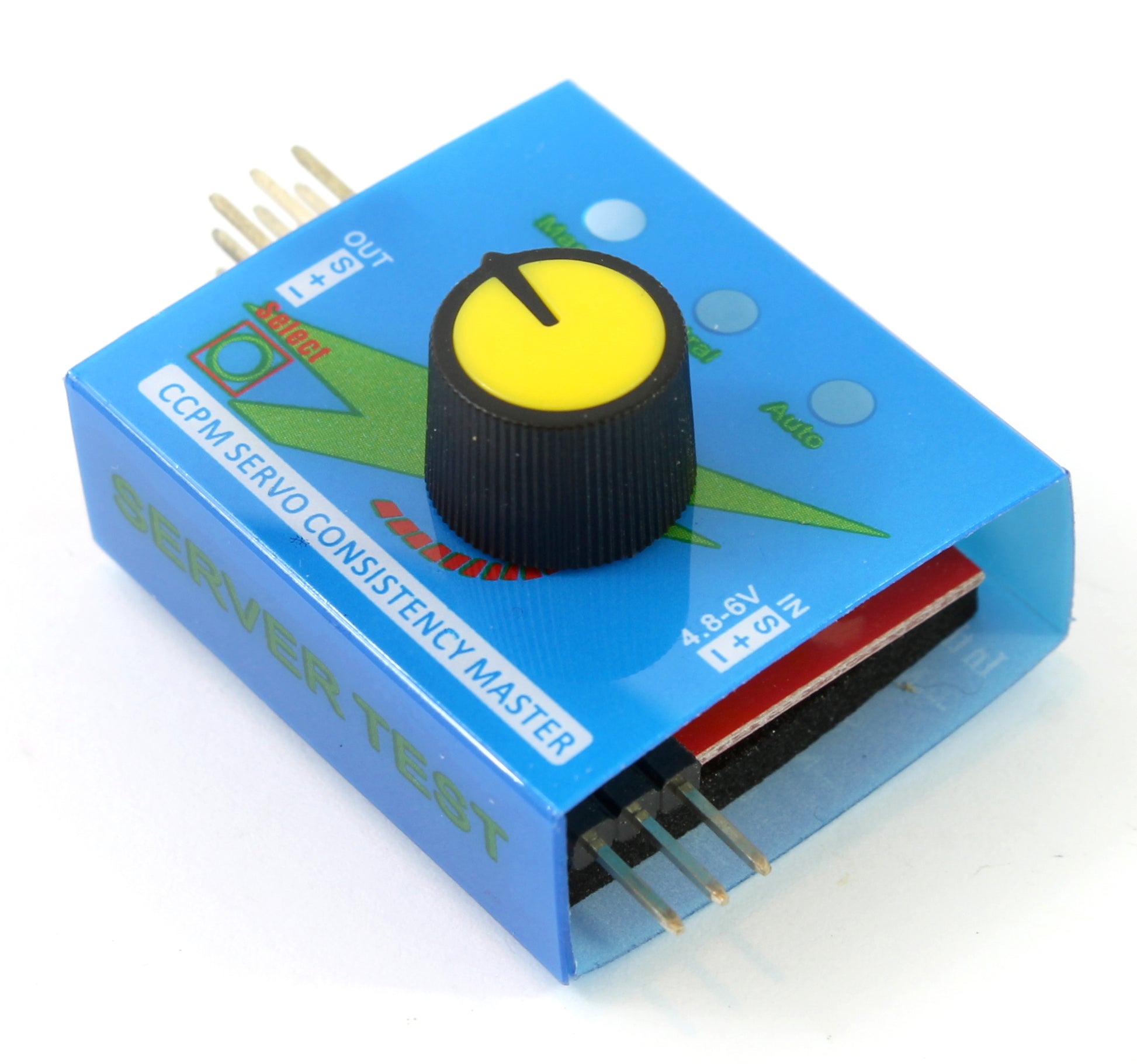 Multi Servo Tester / Checker 3CH ECS Consistency Speed Controller Power Channel CCPM Meter image 2