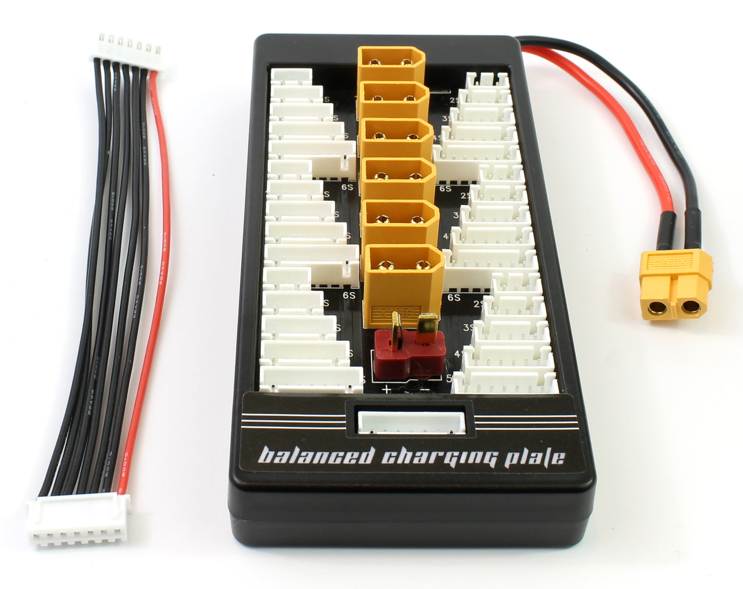 Parallel Balance Charge Board XT60 Deans T Plug LiPo LiFe Lion 80A Battery Paraboard image 2