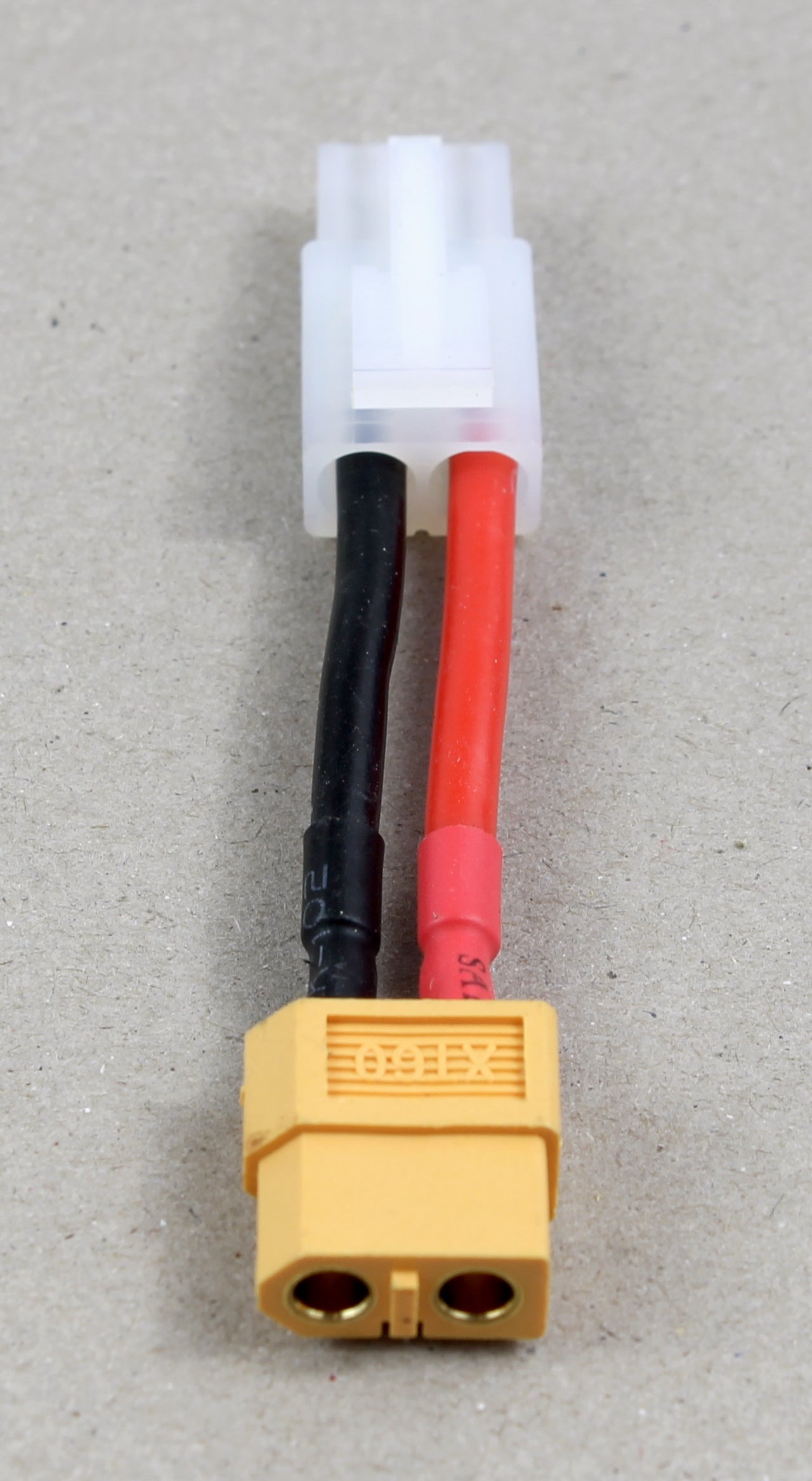 XT60 Female To Tamiya Male 14AWG 40mm Short Adaptor Cable image 2
