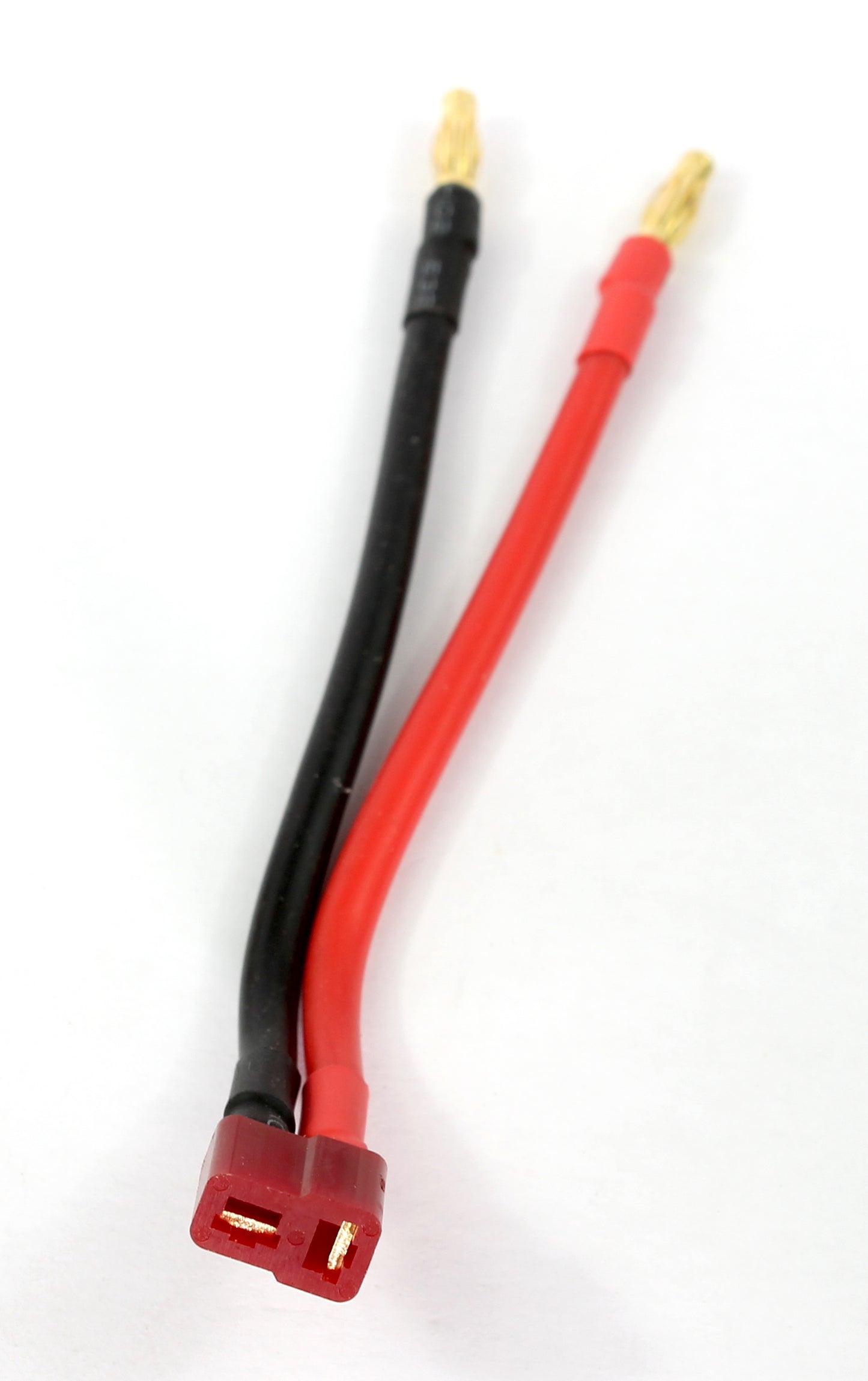 Deans T Plug Female To 4mm Banana Connectors 100mm 12AWG Adaptor Cable image 2