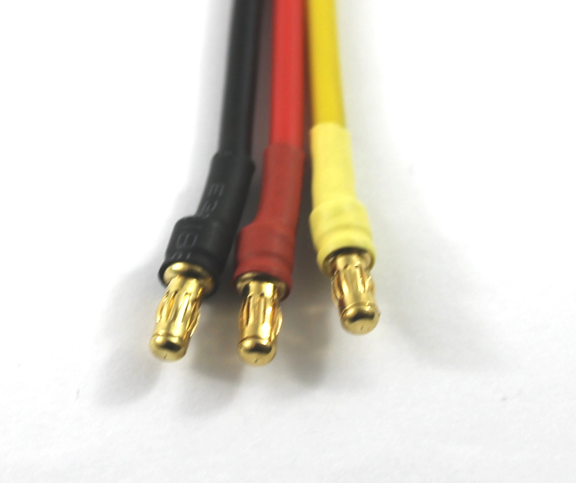 3 x Brushless Motor Cables 3.5mm Banana Connector 16AWG 200mm Extension Cable image 2