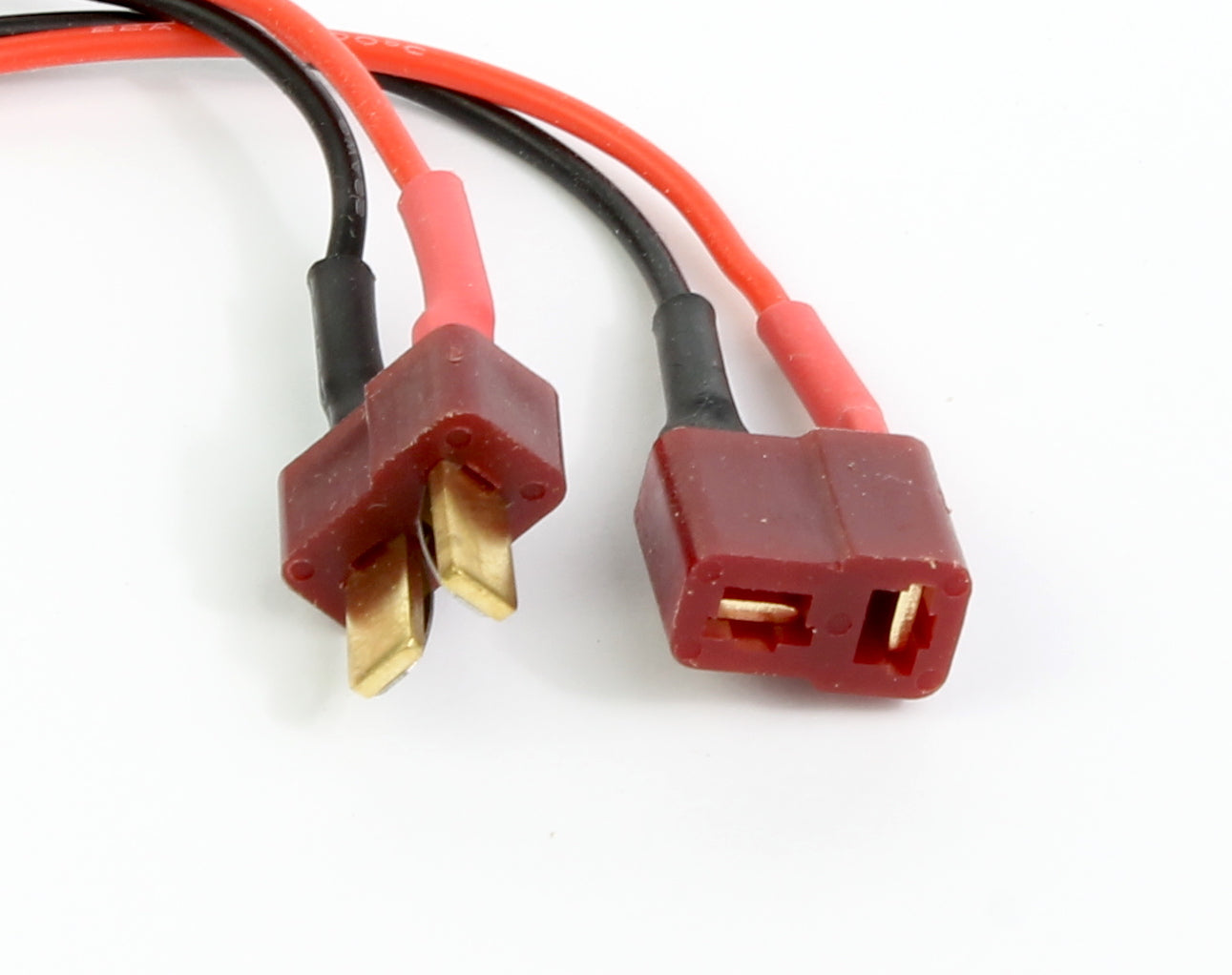 Deans T Plug Through JST Male 22AWG 100mm Adaptor Cable image 2