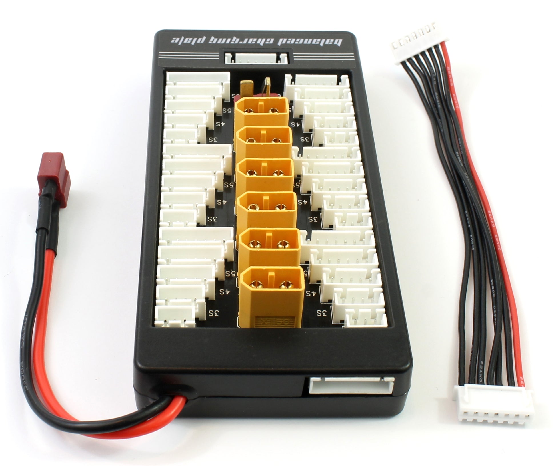 Parallel Balance Charge Board Deans T Plug to XT60 LiPo LiFe Lion 80A Battery Paraboard image 3