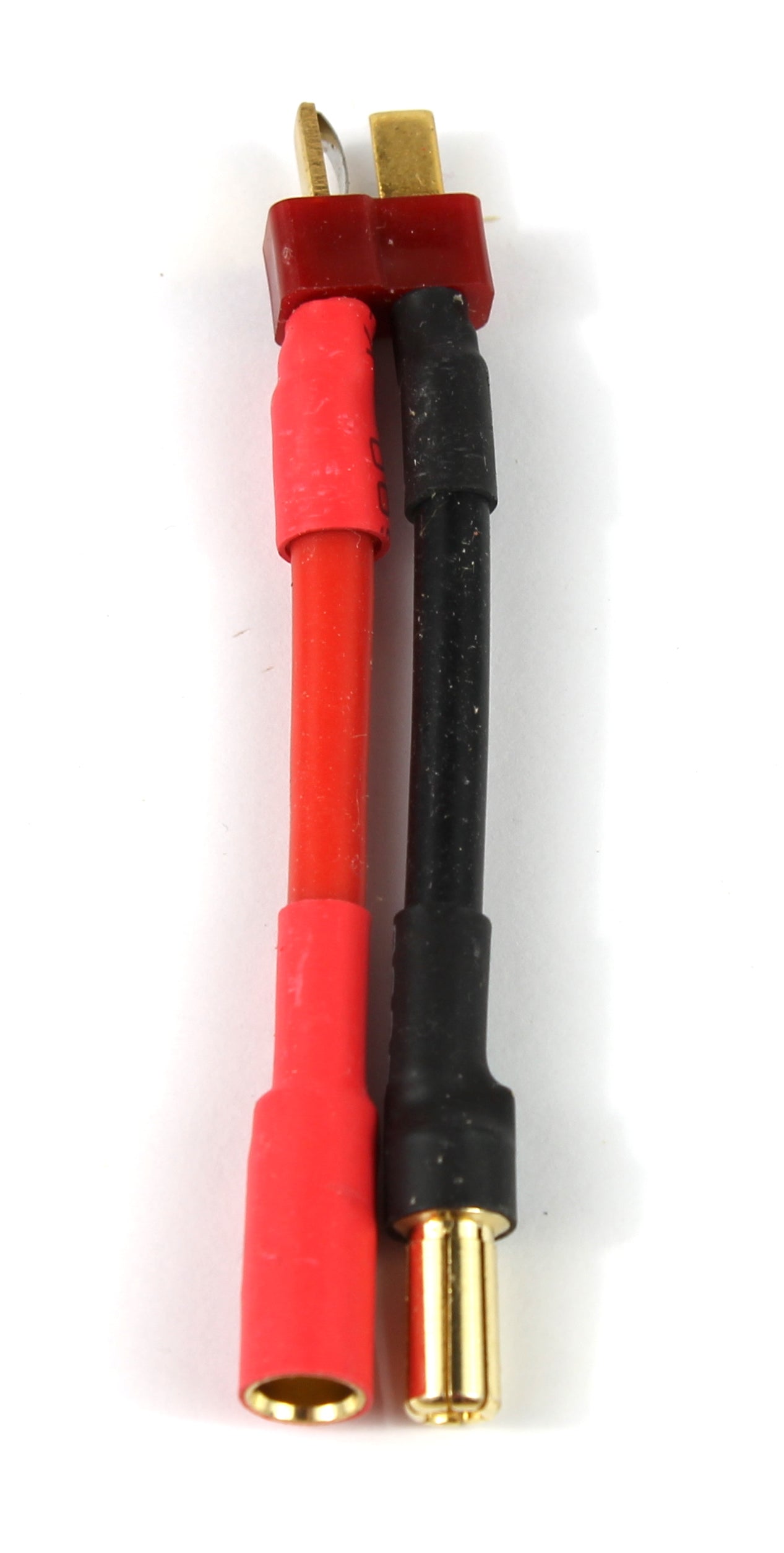 Deans T Plug Male To 5.5mm Banana Connectors 12AWG 30mm Adaptor Cable image 3