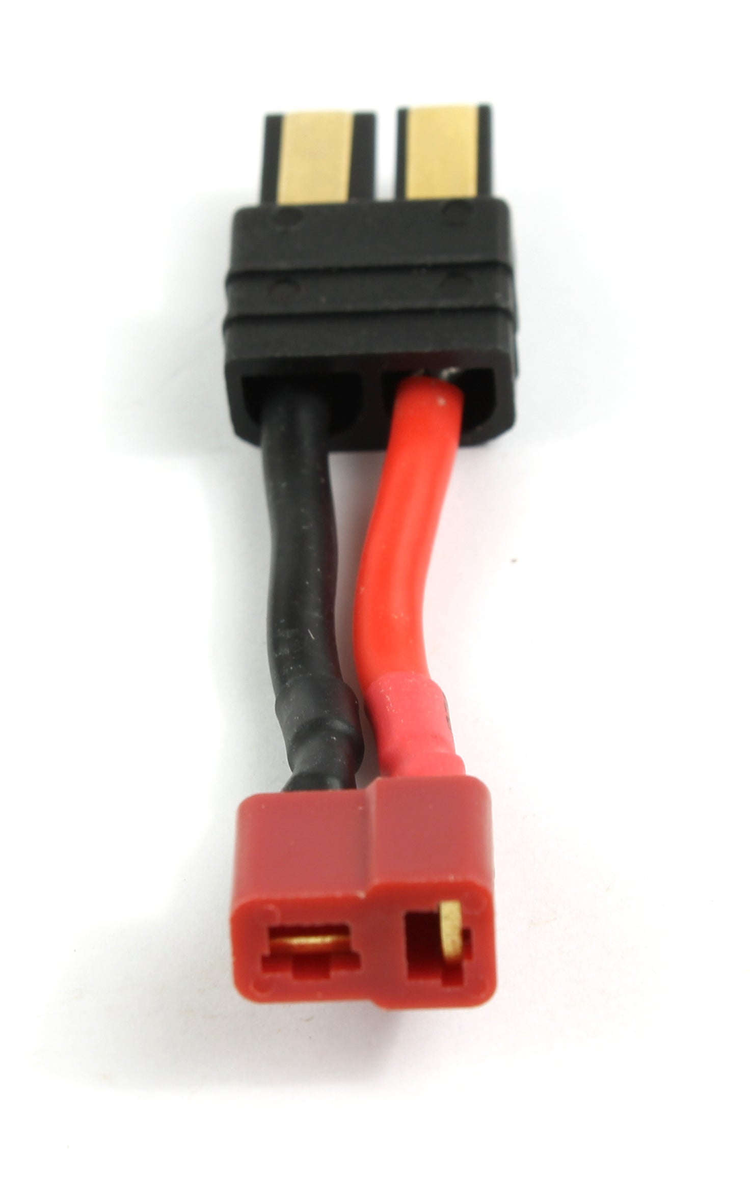 Deans T Plug Female To TRX (Traxxas Compatible) Male 14AWG 40mm Short Adaptor Cable image 3