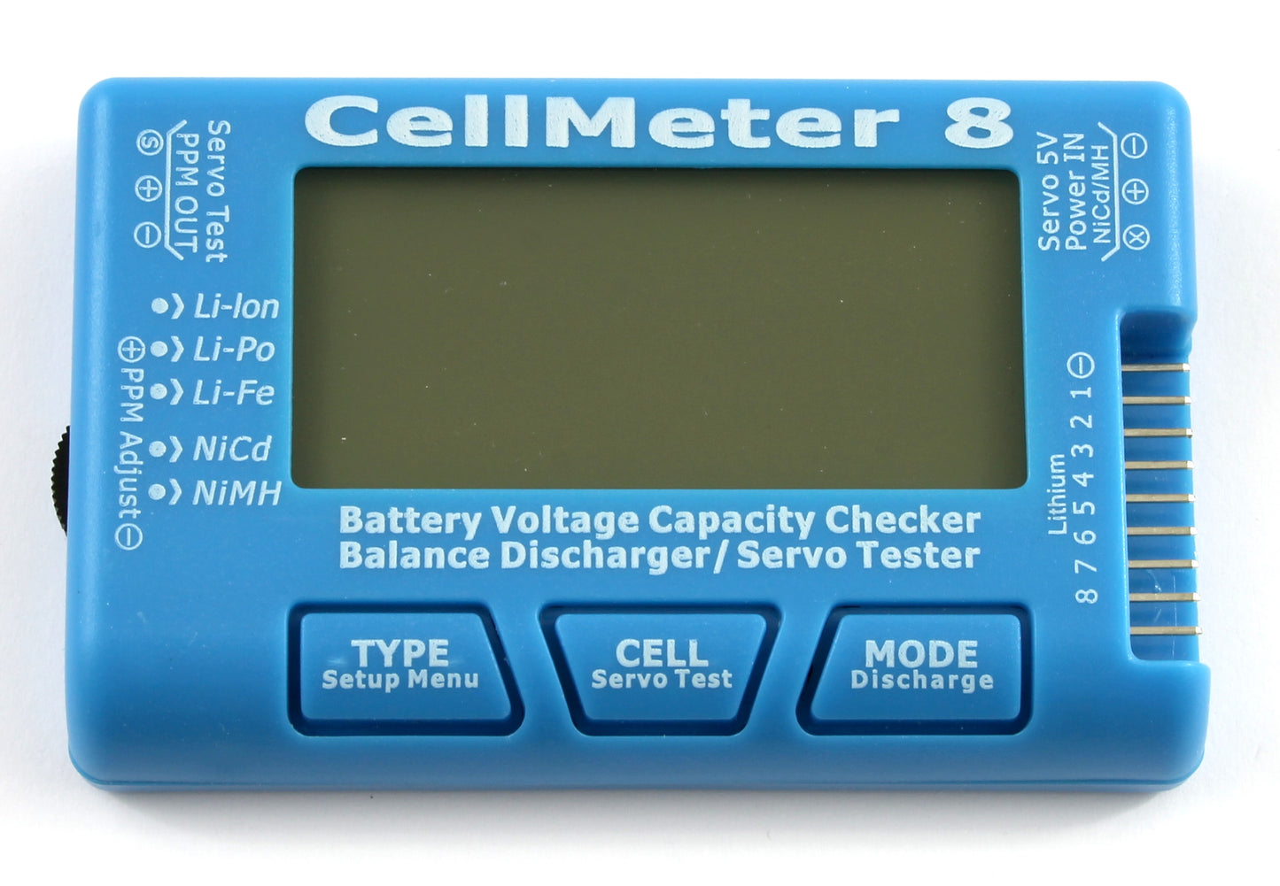 Cellmeter 8 Battery Meter / Capacity / Voltage Checker / Tester For LiPo LiFe Li-ion NiMH NiCd Batteries image 3