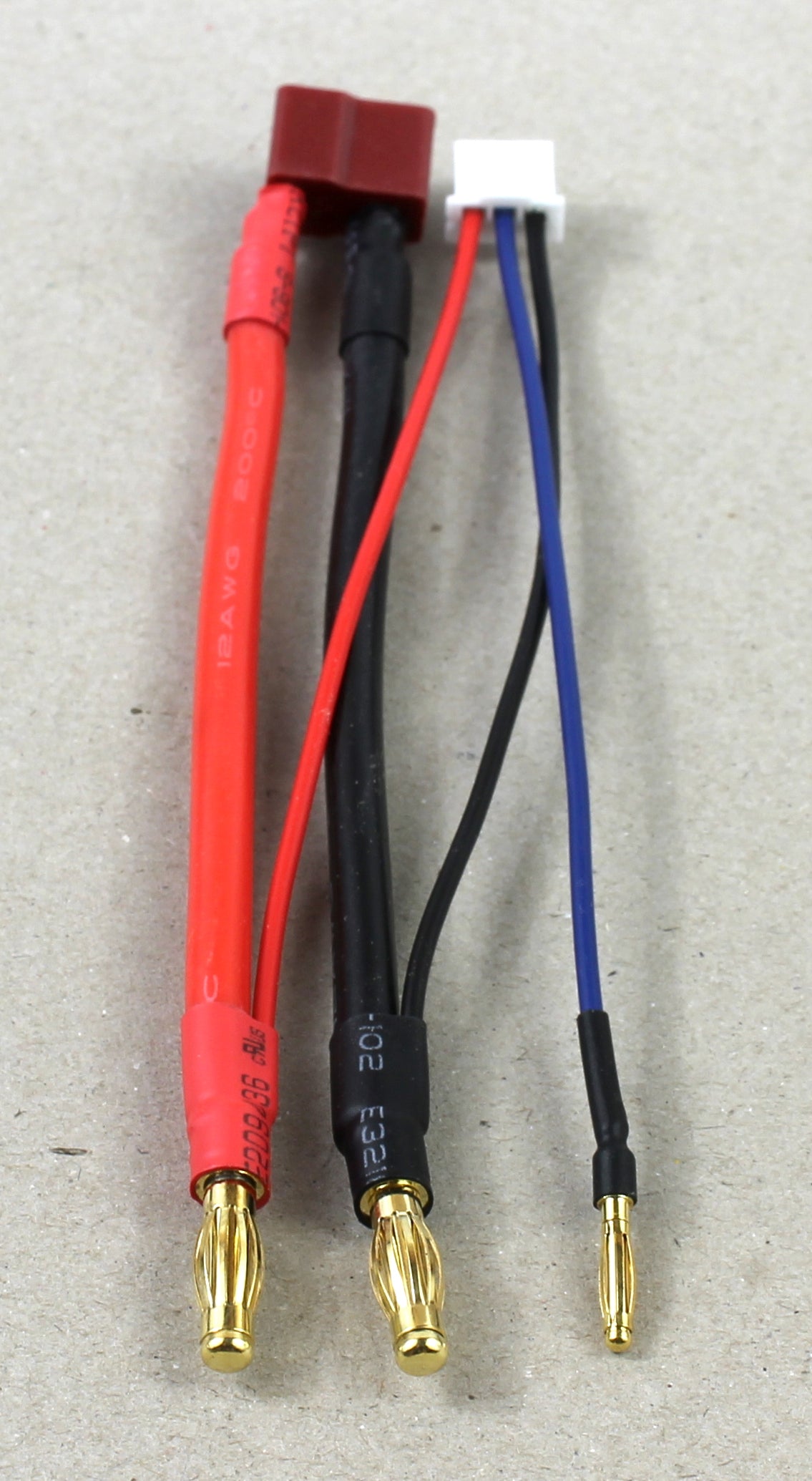 Deans T Plug Female Balance Charge Adaptor Cable image 3