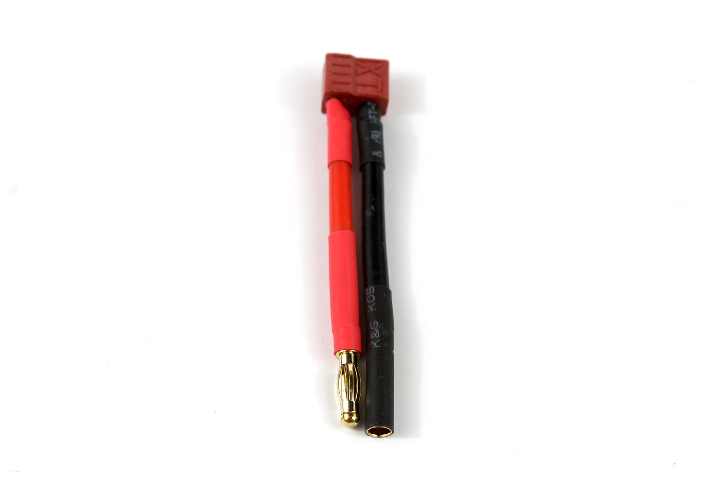 Deans T Plug Female To 4mm Banana Connectors 12AWG 30mm Adaptor Cable image 3