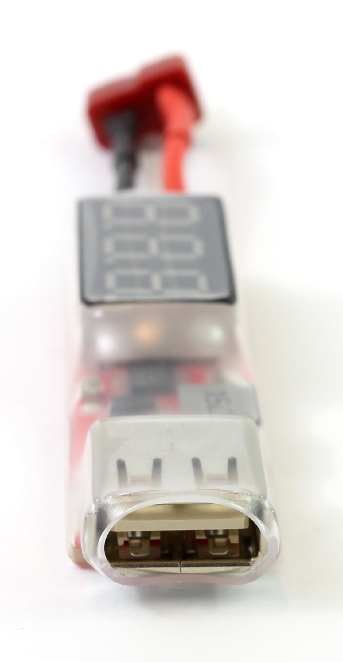 Deans T Plug to USB A 2S-6S 2 Cell-6 Cell LED Voltmeter 6-26v Lipo Battery Charge Adaptor image 4