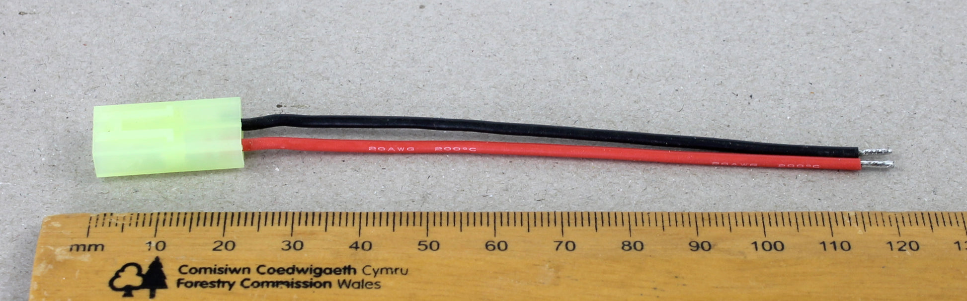 Mini Tamiya Female Pigtail 20AWG 100mm Adaptor Cable image 5