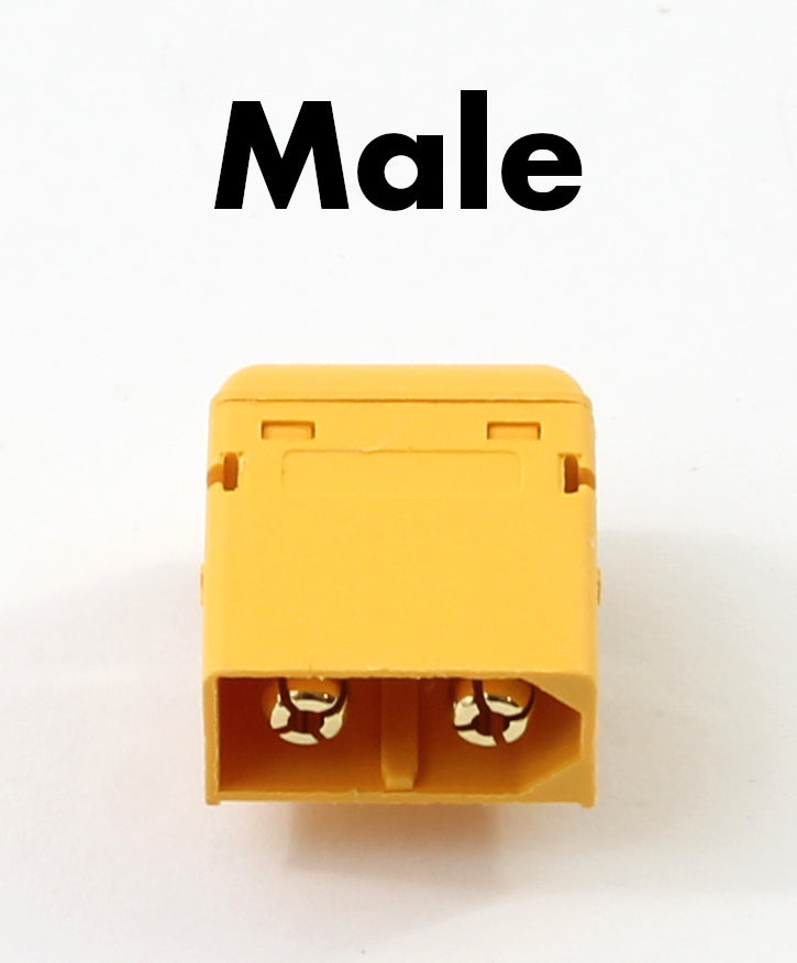 Genuine Yellow Amass XT60PW Male & Female Surface Mount Connectors XT60