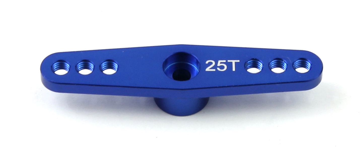 Double Aluminium Servo Horn/Arm 25 Tooth/Teeth
