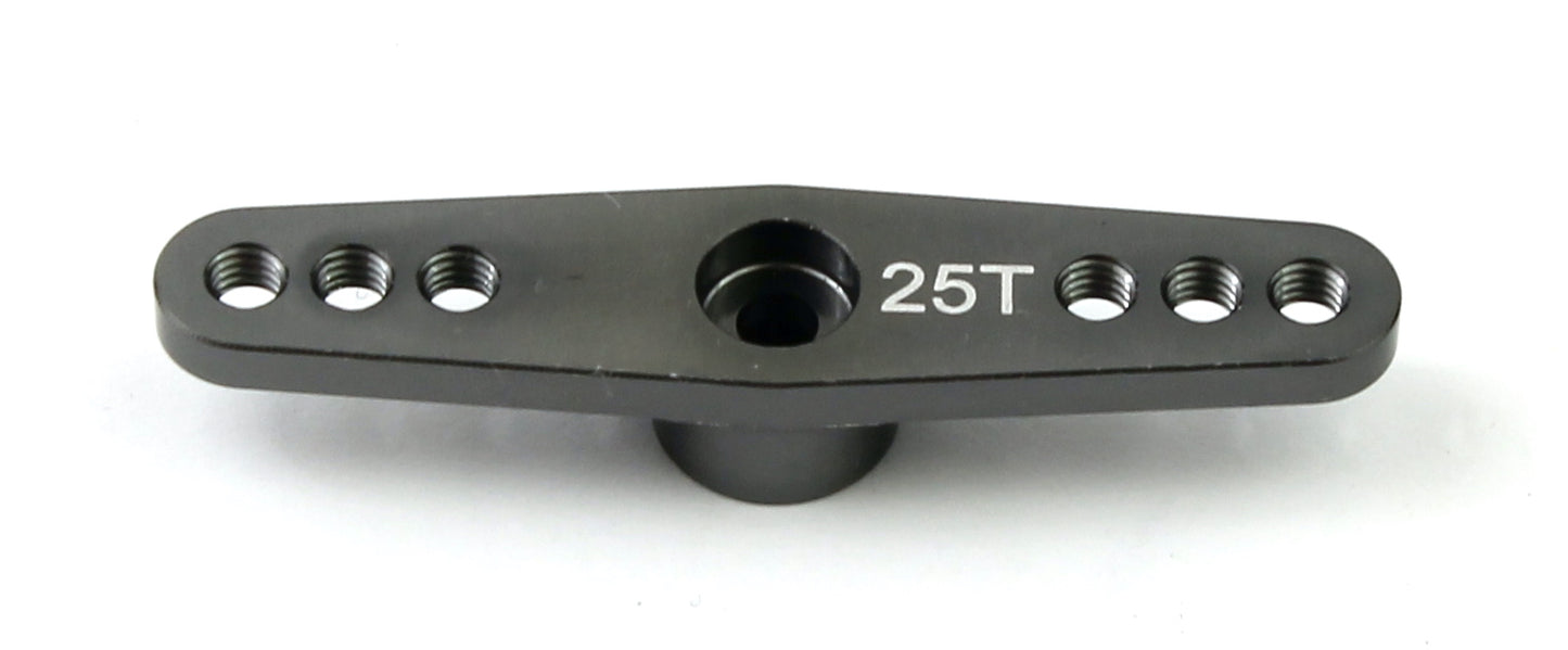 Double Aluminium Servo Horn/Arm 25 Tooth/Teeth
