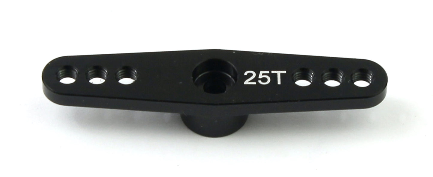 Double Aluminium Servo Horn/Arm 25 Tooth/Teeth
