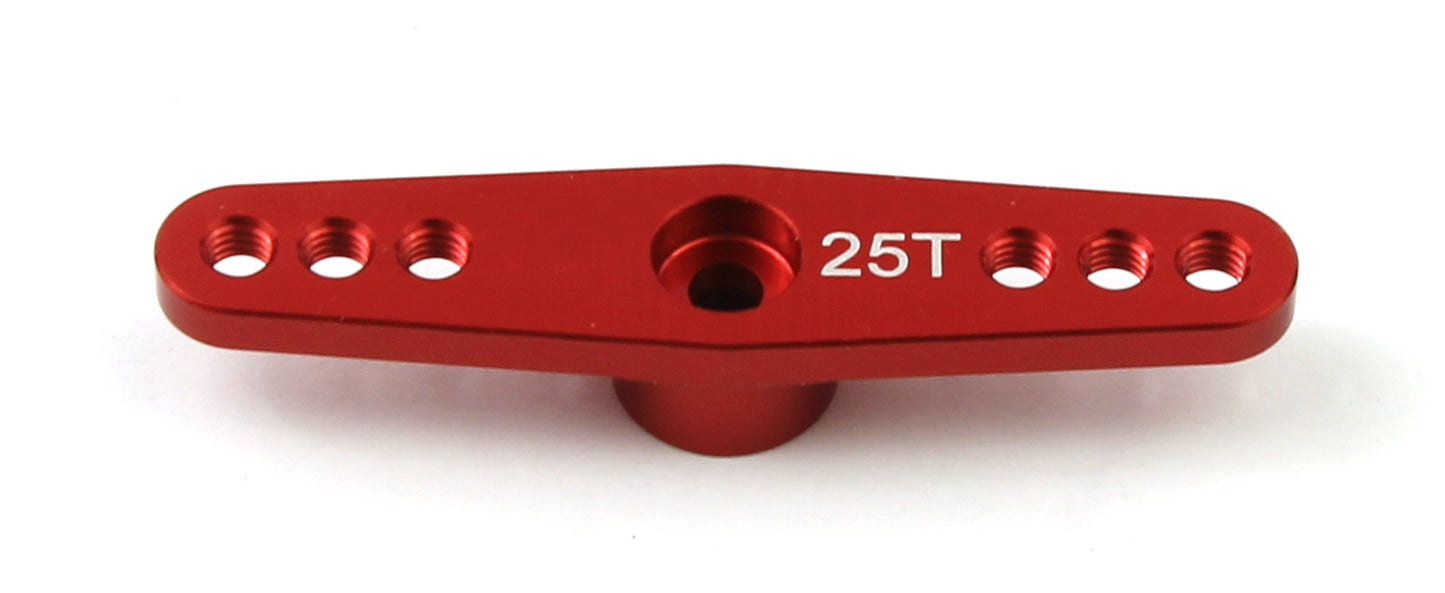 Double Aluminium Servo Horn/Arm 25 Tooth/Teeth
